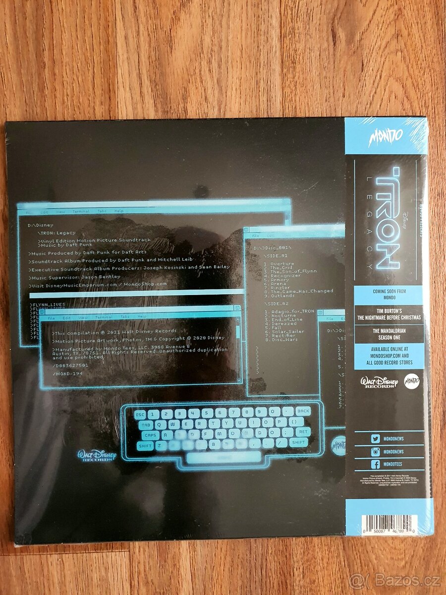 TRON Legacy Daft Punk Mondo Soundtrack - 2