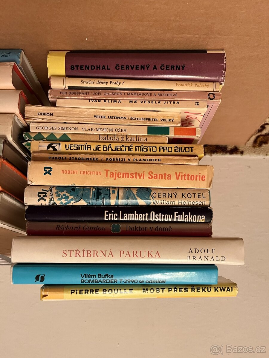 Starší knihy - 1950 - 1999 Romány/Povídky/Dobrodružné/Humor - 2