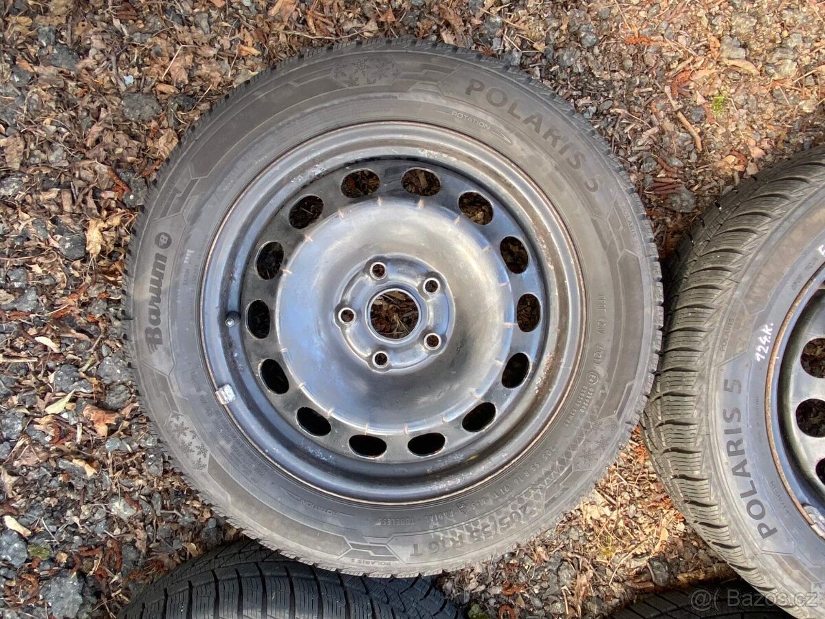 124. sada zimní kola 205/55 r16 5x112 Škoda VW - 2