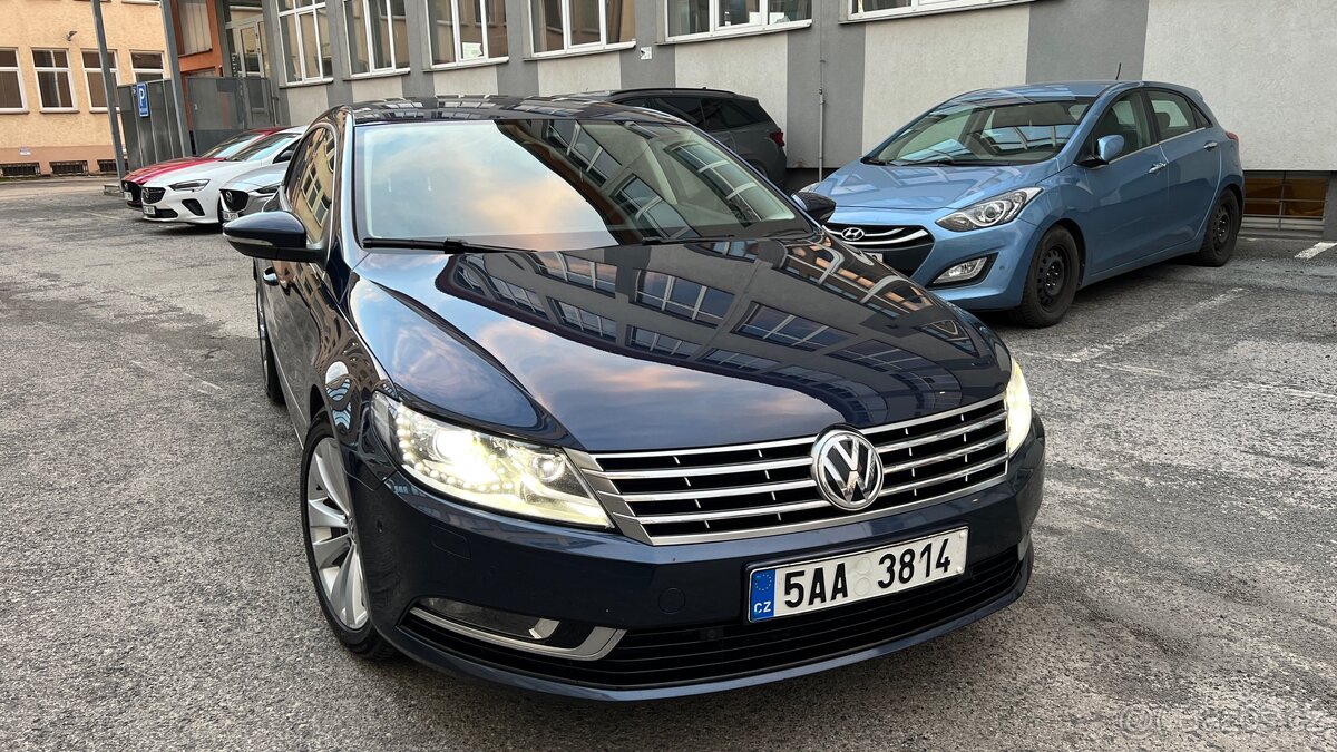 Volkswagen Passat CC 2.0TDI 135 kw DSG ACC ČR 10900TKM TOP - 2