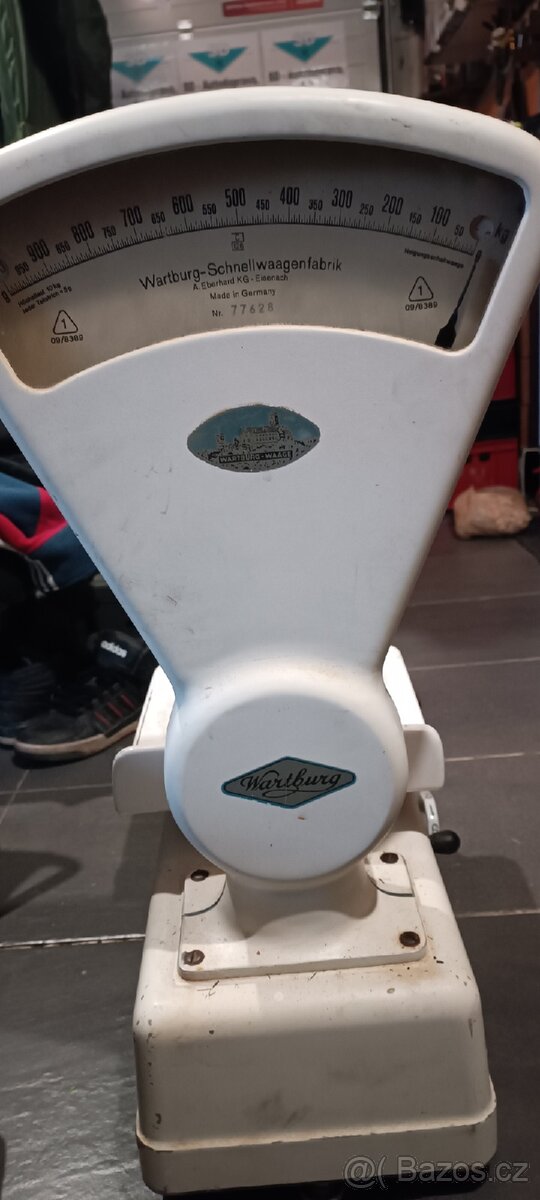 Stará váha WARTBURG - 2