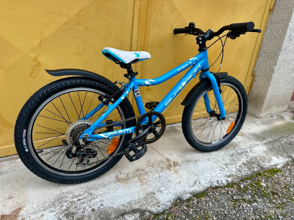 Superior Paint 20 dětské kolo po servisu s páčkovým řazením - 2
