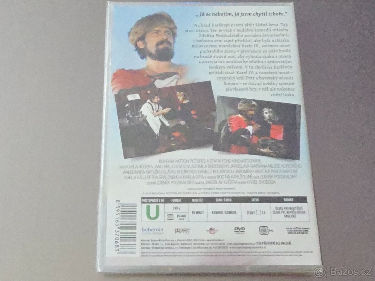 NOC NA KARLŠTEJNĚ (DVD) Vlastimil Brodský, Jana Brejchová - 2