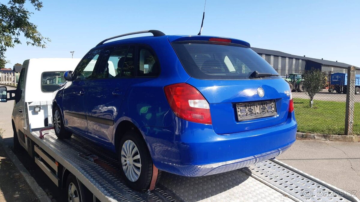 Škoda Fabia II, 1.2 51kW, BZG , r.v.2008 - 2