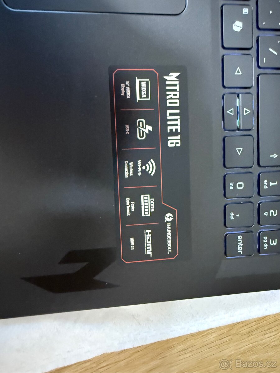 notebook Acer Nitro Lite 16 - 2