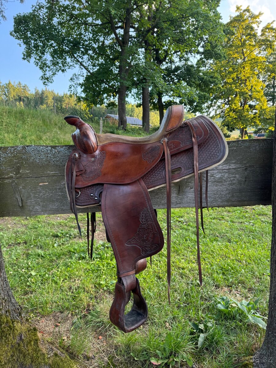 Westernové sedlo - 2
