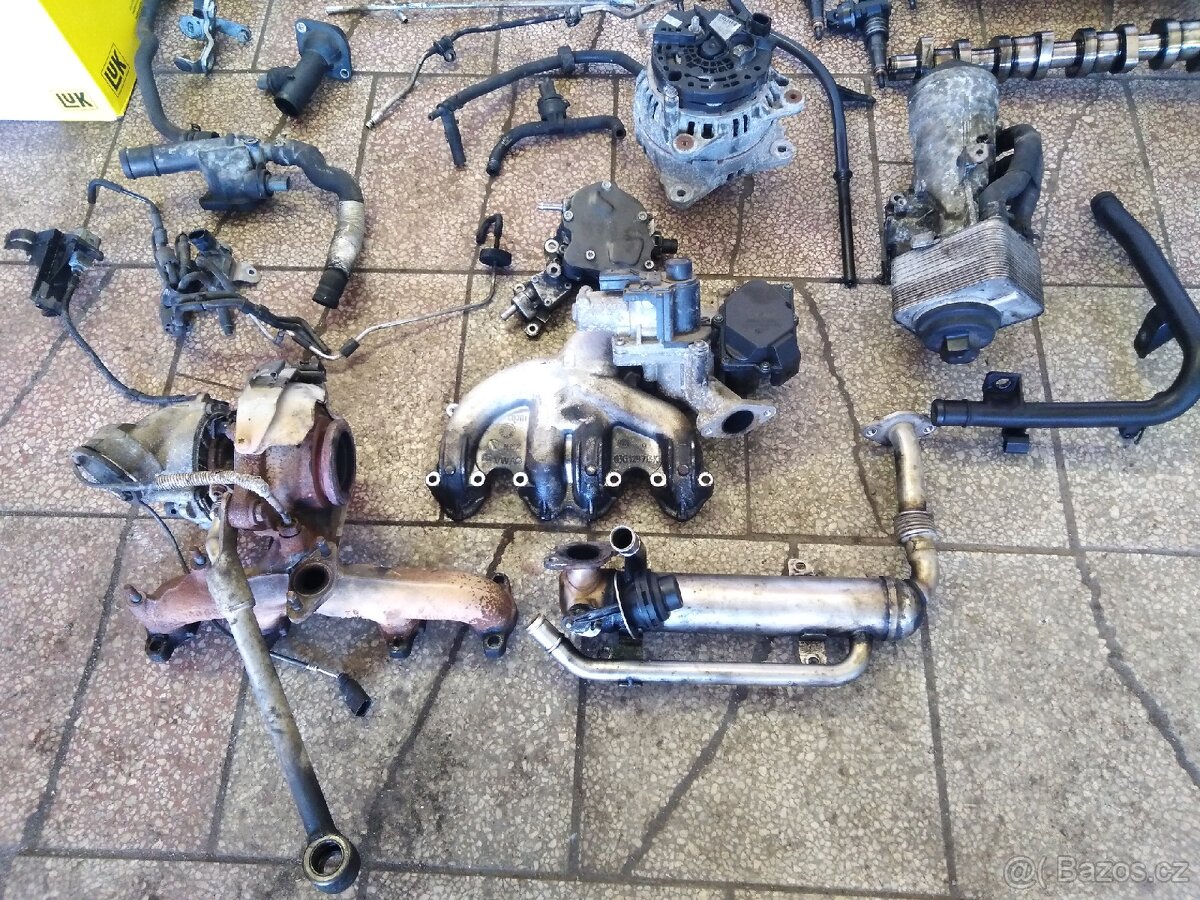 VW Motor 2.0 TDI BMM díly - 2
