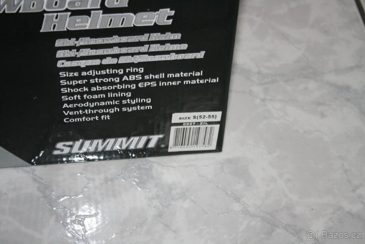 lyžiarska prilba Sumit 52 do 55 , nova - 2