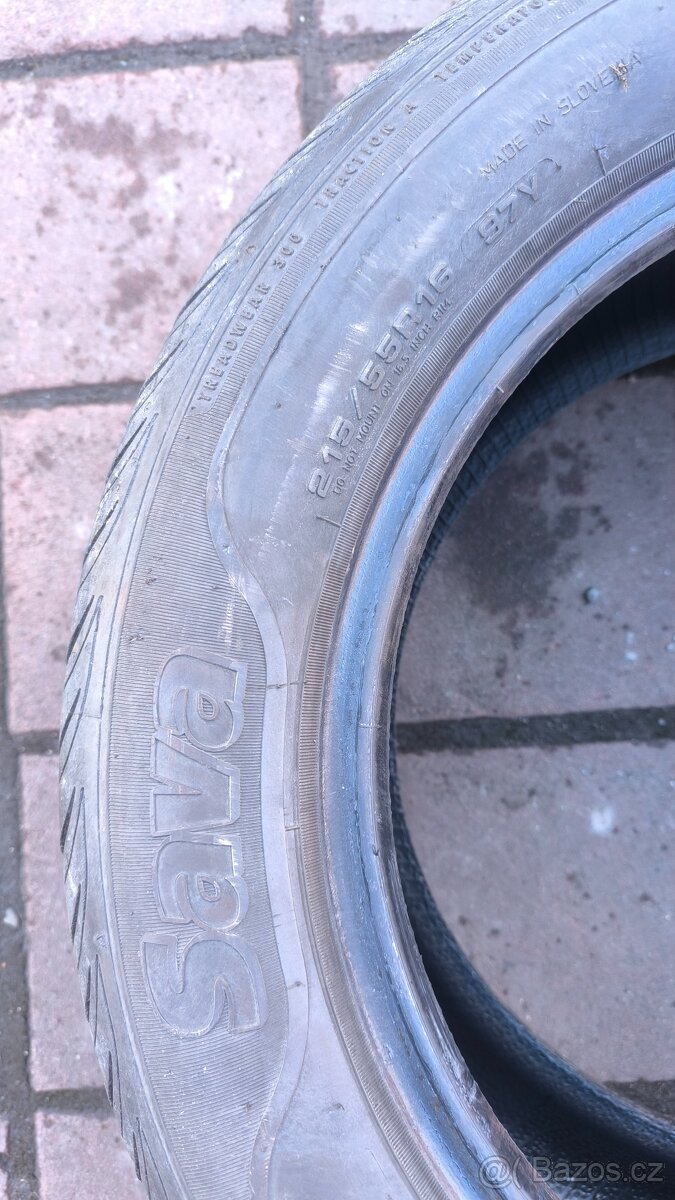 215/55R16 97V letní pneu Sava - 2