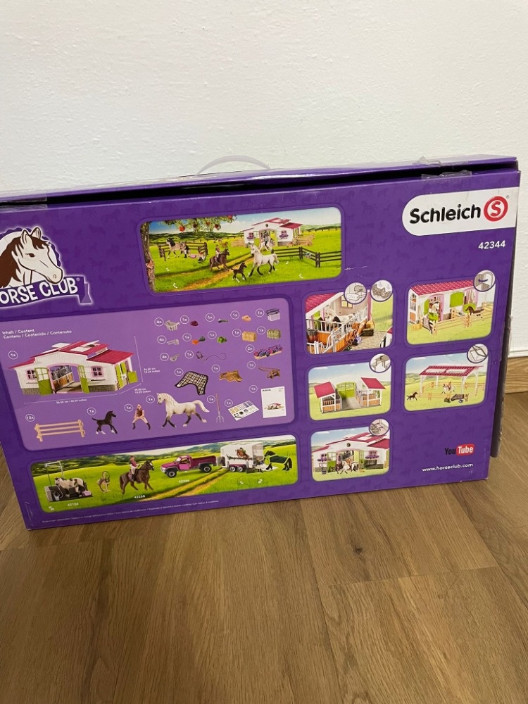 Schleich 42344 Stáj s koňmi a příslušenstvím + zdarma 42432 - 2