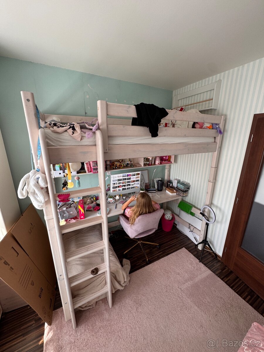 Flexa postel palanda a psaci stul - 2