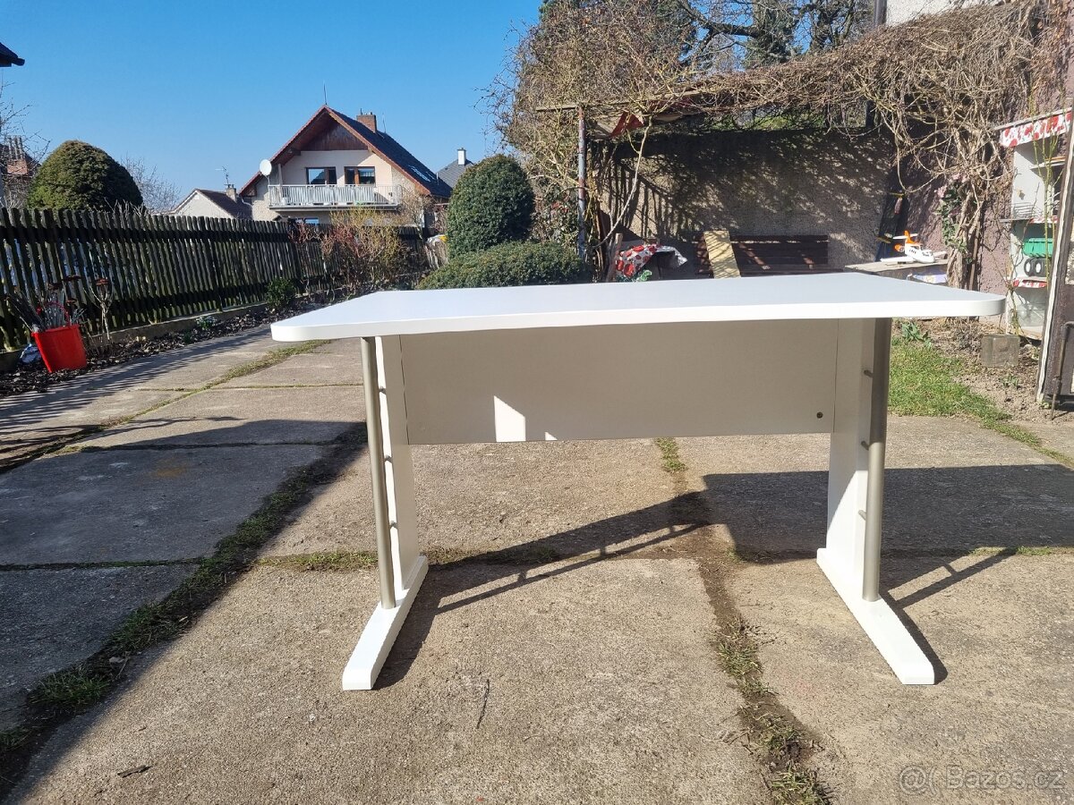 Psací stůl- bílý - 2