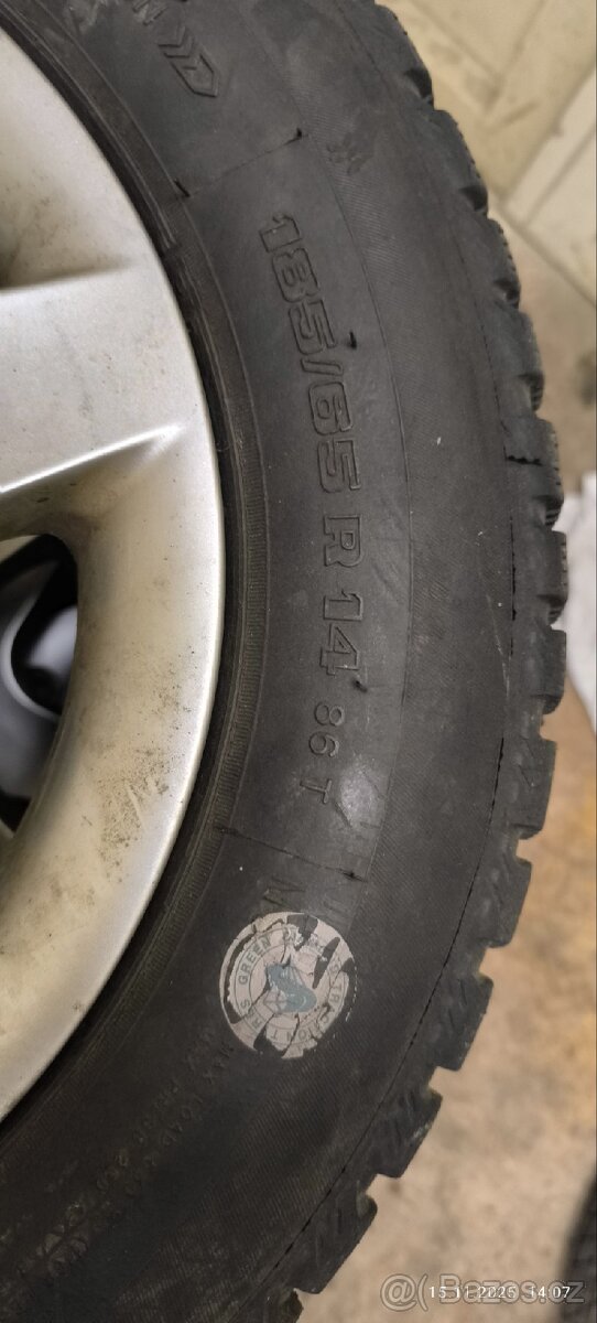 Sada disků DOTZ NFD s pneu Vraník - 2