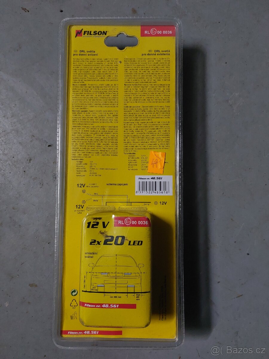 Filson - LED světla pro denní svícení - RL, DRL - 2