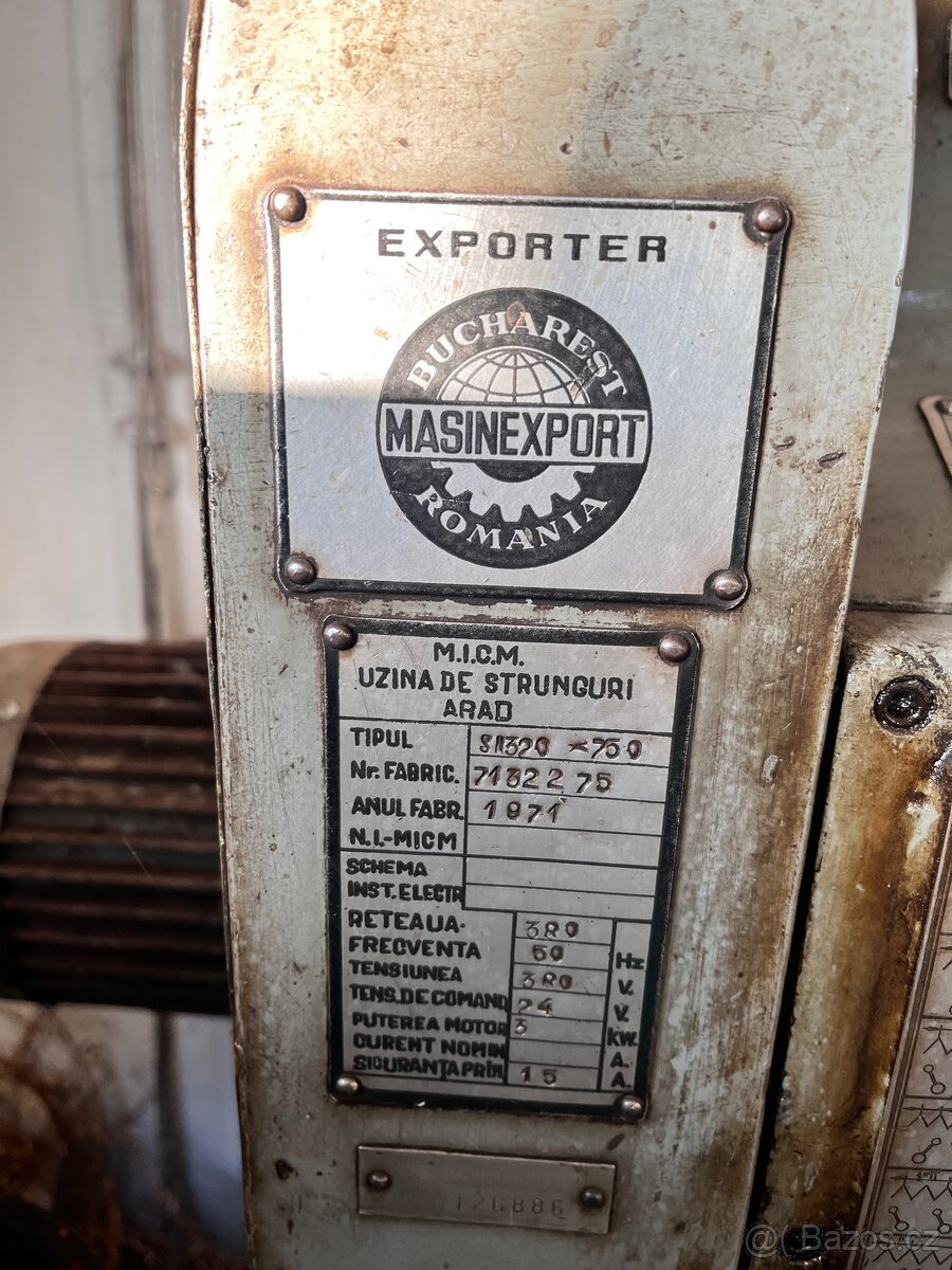 Soustruh SN320/750 - 2
