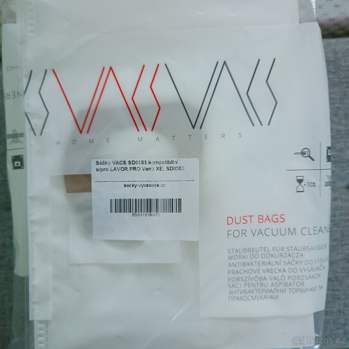Sáčky do vysavače VACS - 2