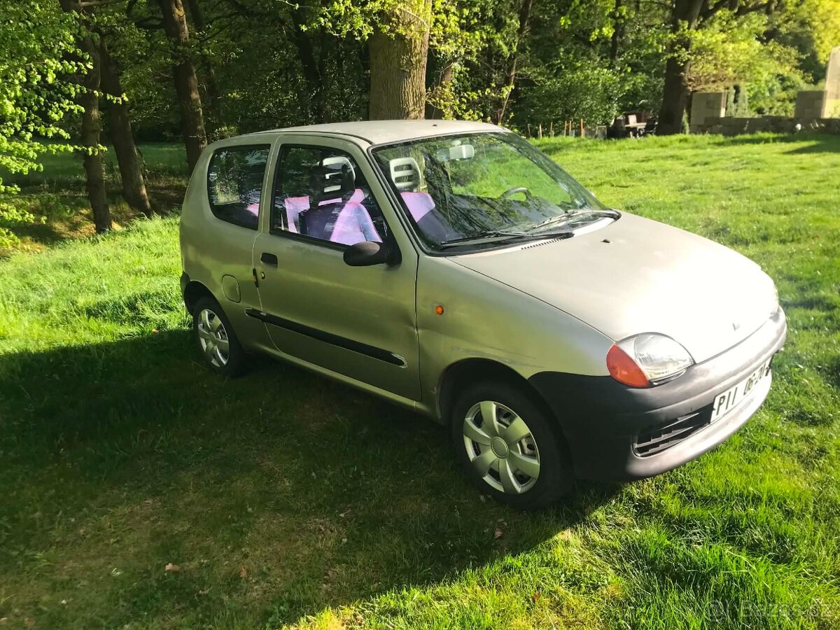 Fiat Seicento, 71800km, nová STK - 2