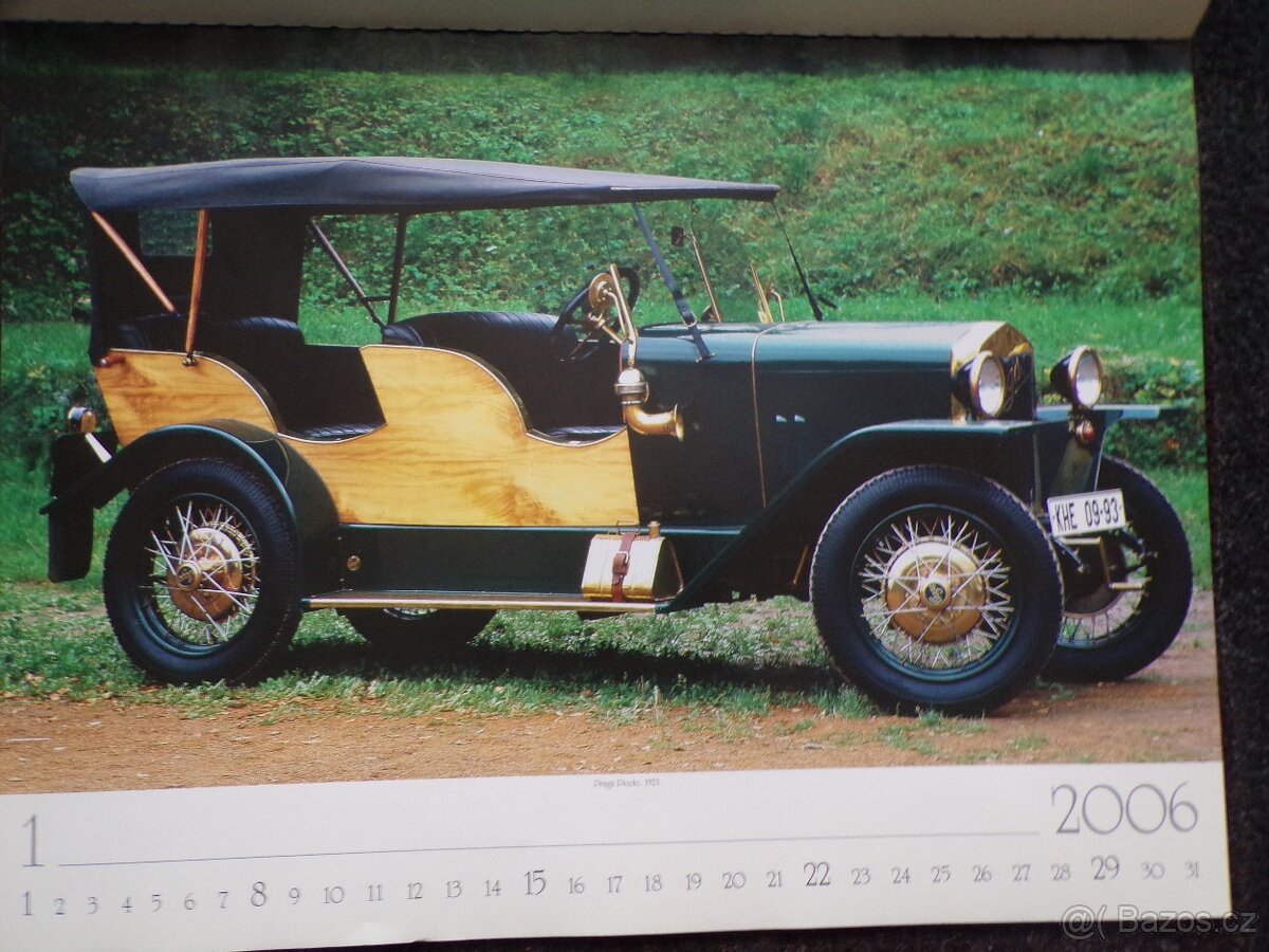 Kalendář Automobil 2006 - 2