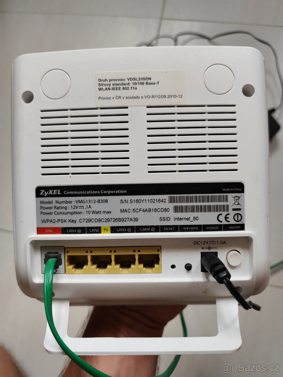 VDSL modem Zyxel VMG1312-B30B - 2