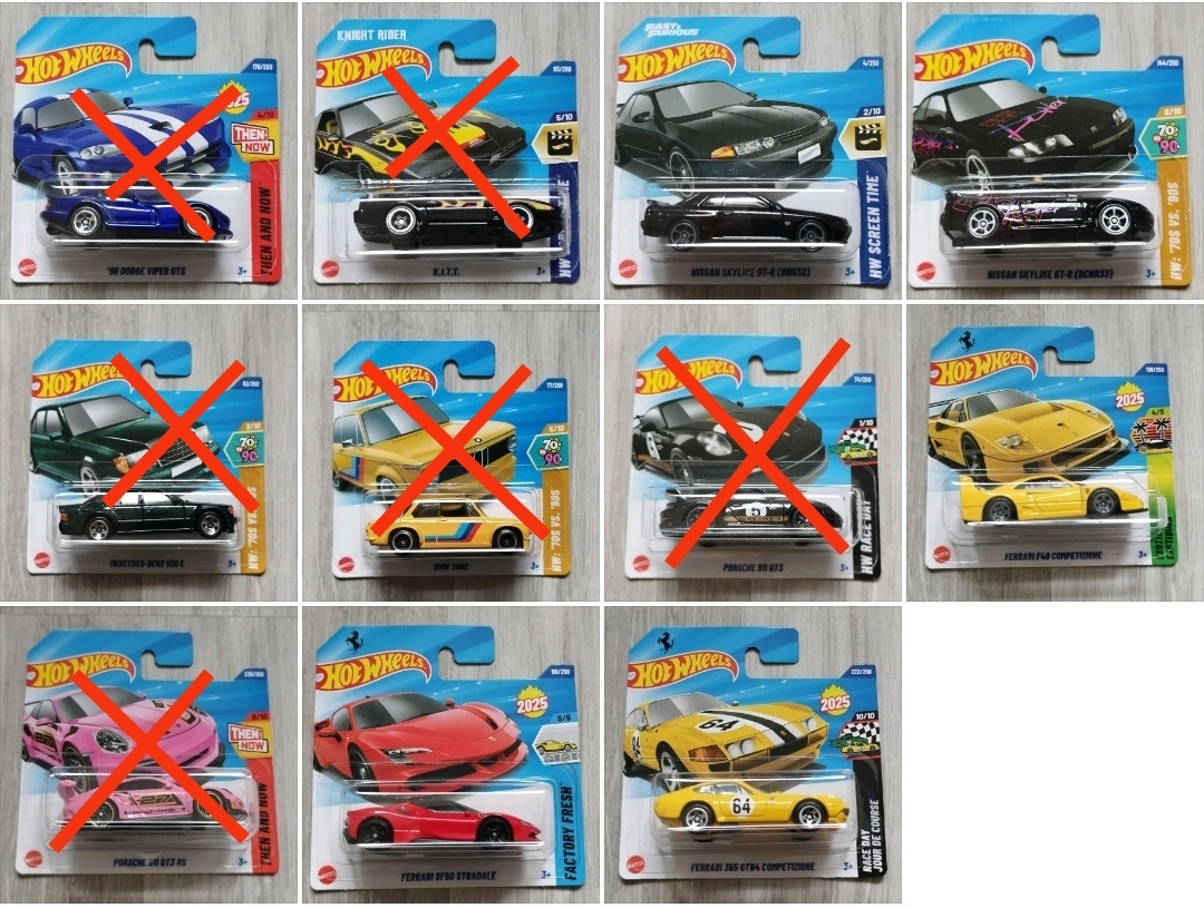Hot wheels autíčka - 2