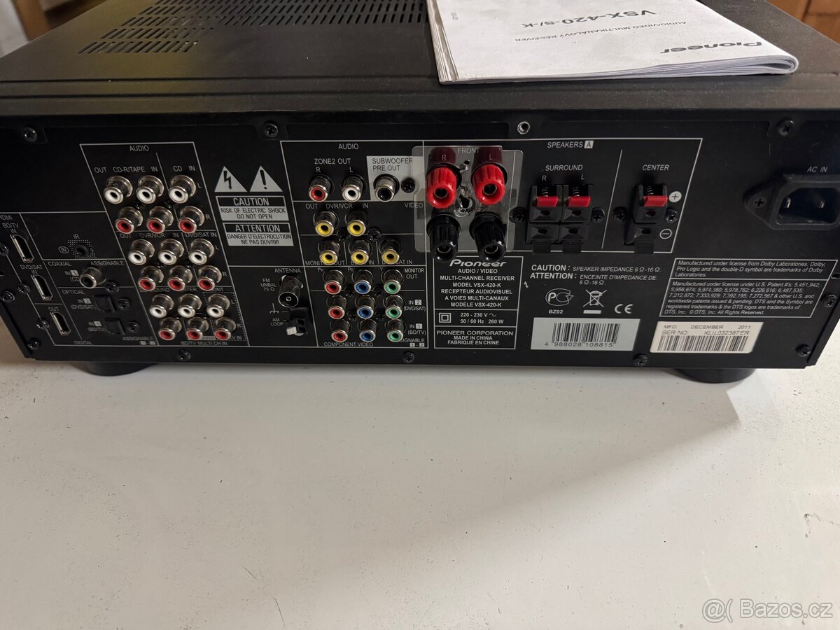 Receiver Pioneer VSX-421-K - 2