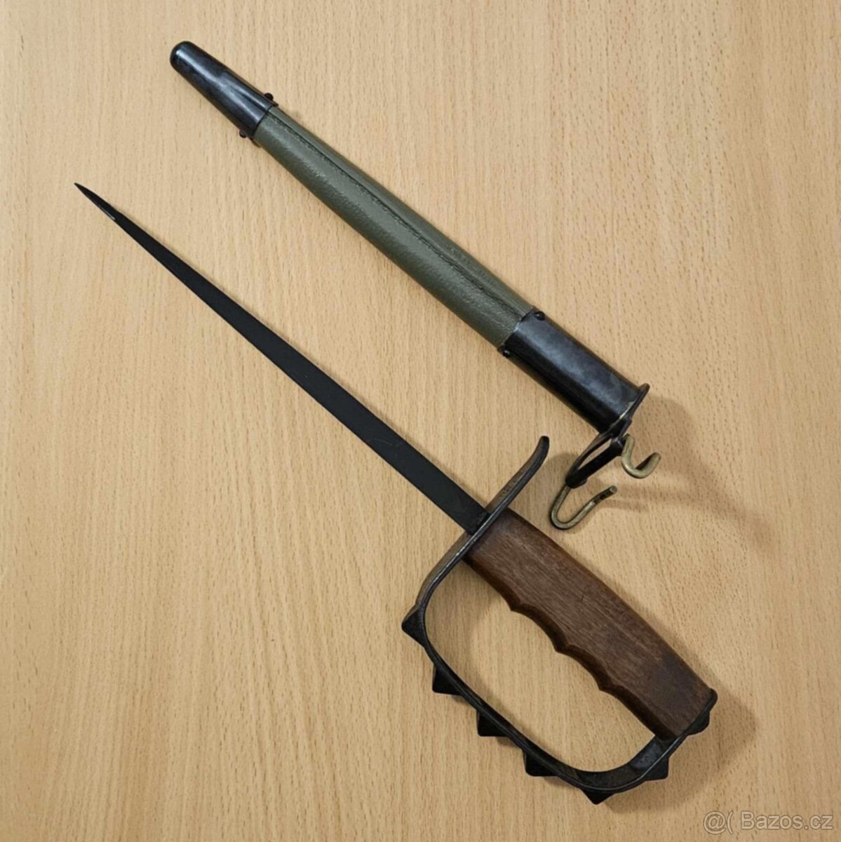 WW1- ZÁKOPOVÝ NŮŽ 1917 - RARITA - 2