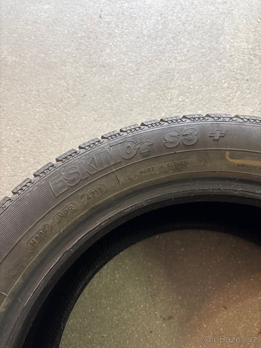 4,0mm Sava Eskimo S3+ 205/55/R16 91T DOT 4217 - 2