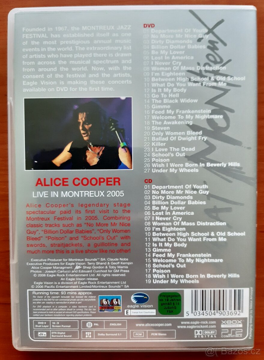 DVD ALICE COOPER, SLADE, WHITESNAKE - 2