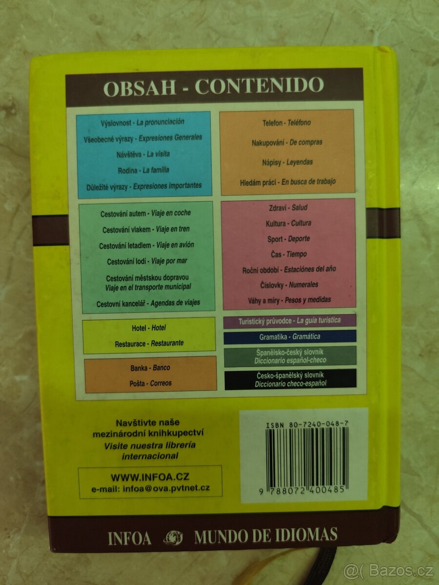 Španělský slovník - 2