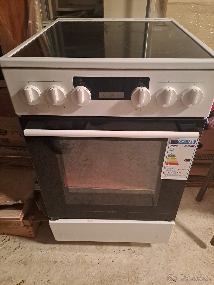 Sporák MORA C625AW s prodlouženou zárukou - 2