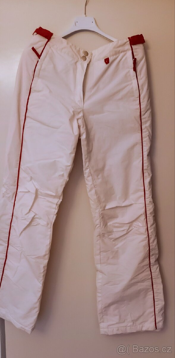 bílé oteplovačky vel.S - 2