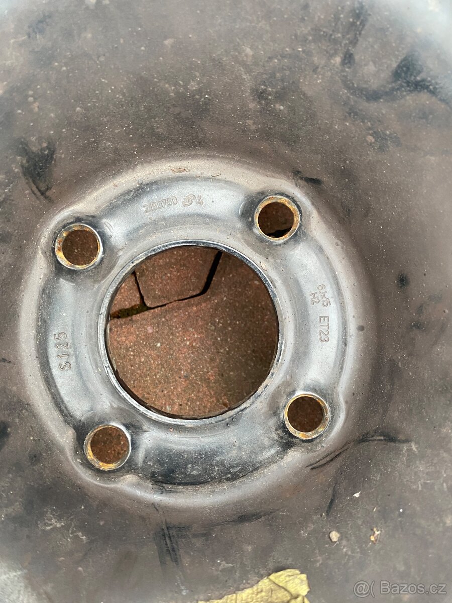 Plechové disky 15” 4x108 Peugeot,Citroen - 2