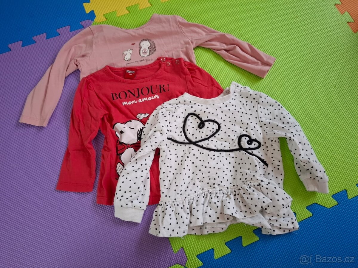 Mix oblečení pro holčičku, vel 74-80, 58 kusů - 2