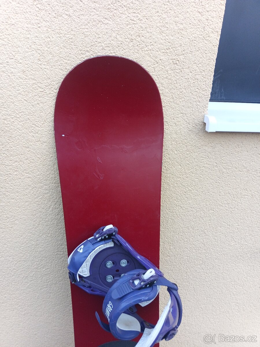 Set snowboard ROSSIGNOL-150 cm+ Boty a další. - 2