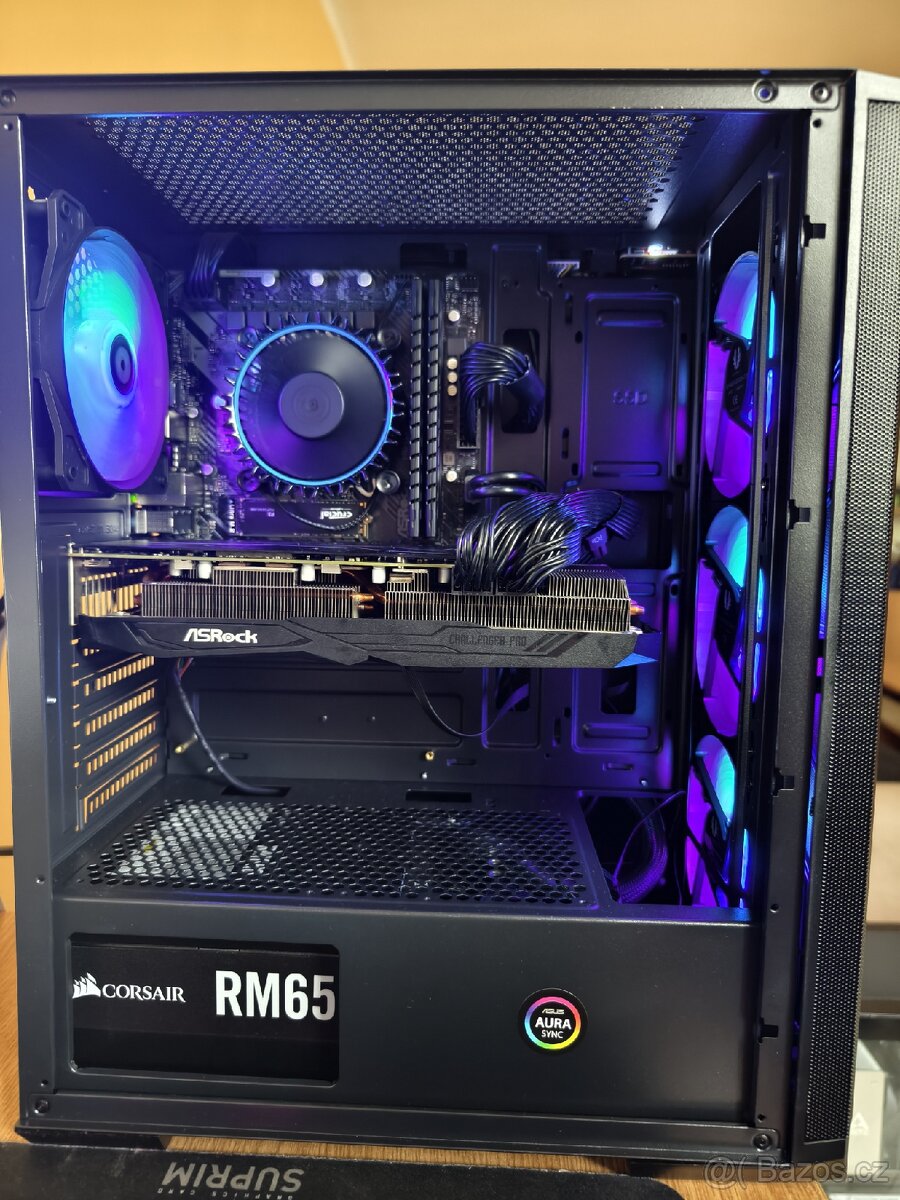 Herní PC i3 14100f/16DDR4/RX5700xt/1tbssd/650w win11 zaruka - 2