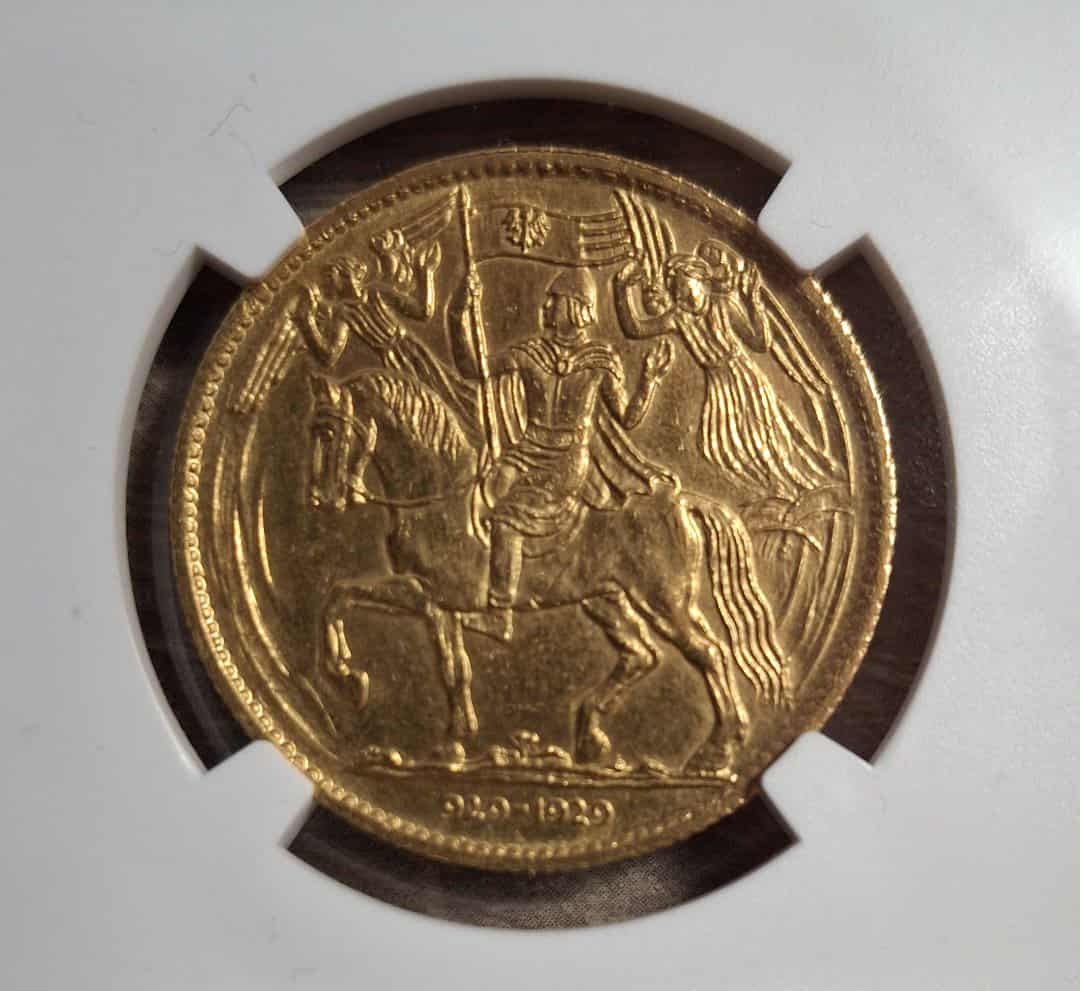5 Dukát Milénium svatého Václava 1929 NGC - 2