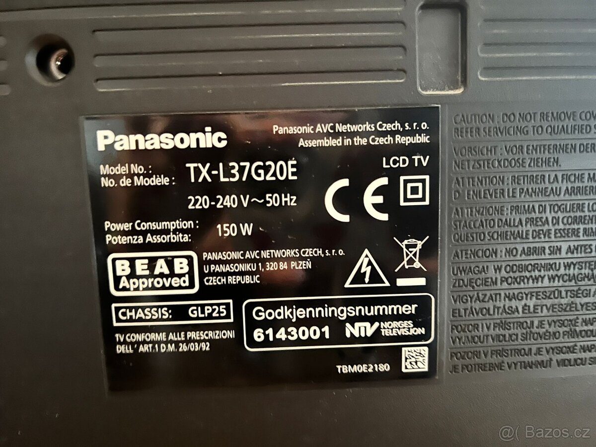 TV Panasoniv Viera + set-top box Octagon - 2