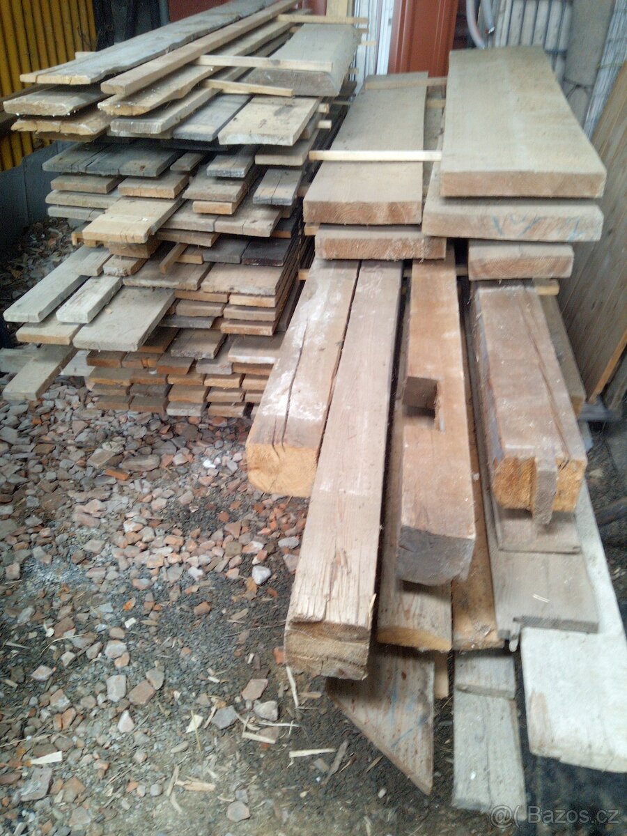 Řezivo stavební a truhlářské, fošny, hranol, prkna - 2