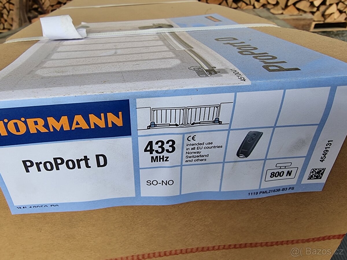 Pohony pro dvoukřídlé brány Hörmann - 2