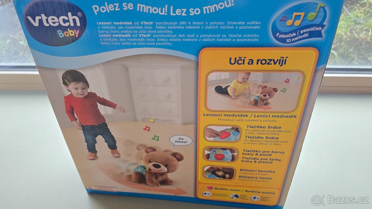 Lezoucí medvídek Vtech - 2