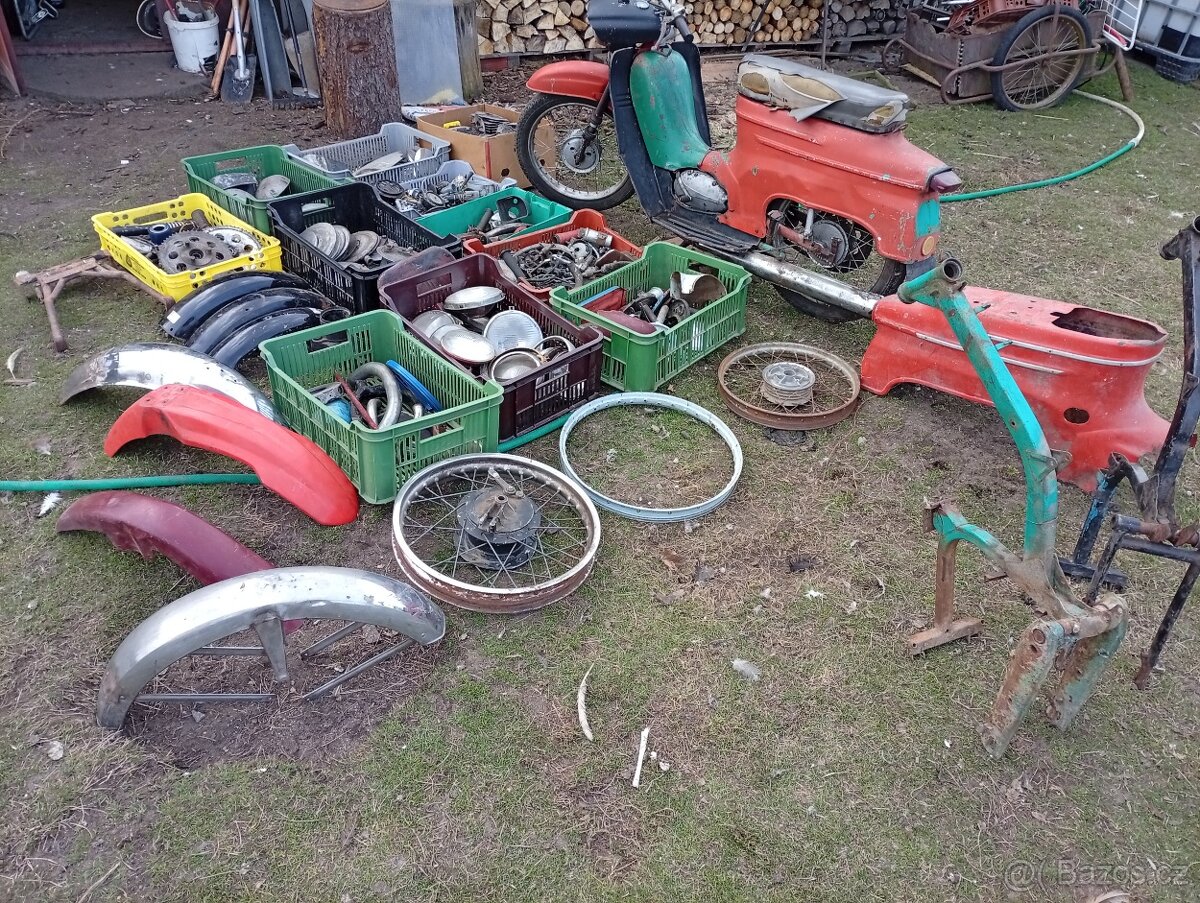 Jawa 50 pionýr+dily - 2