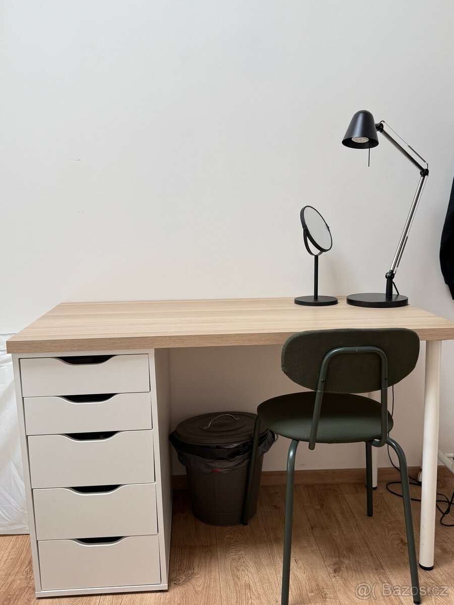 Psací stůl s šuplíky ikea - 2
