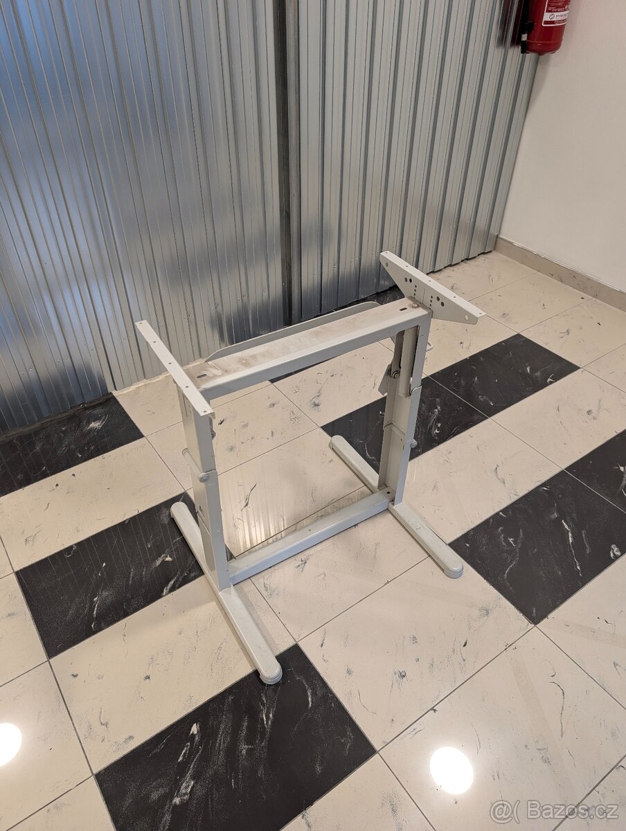 Zvedací rám stolu Reimo, 75 cm, bily - 2