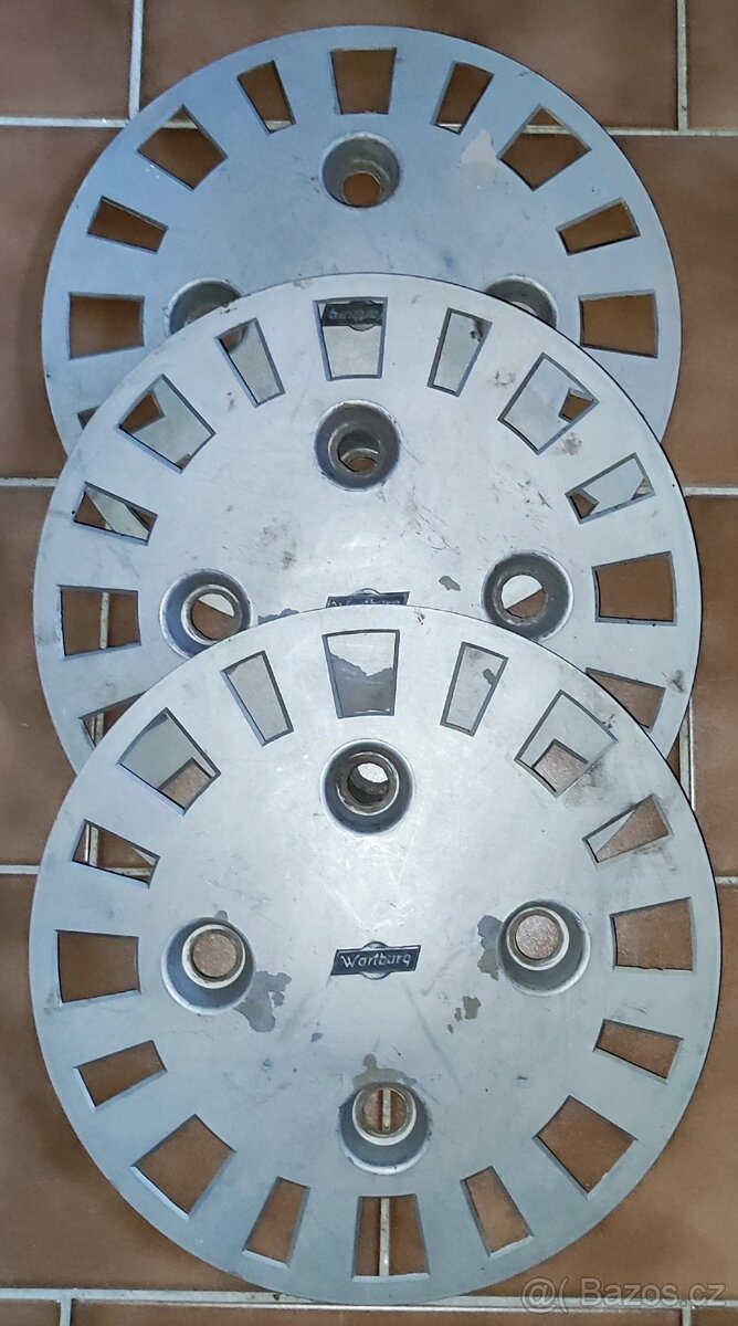 WARTBURG SADA DOBOVÝCH POKLIC - 3 ks - 2
