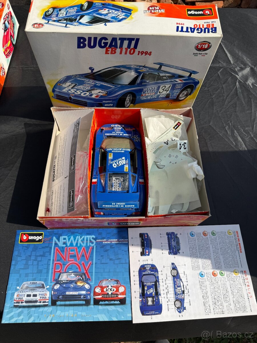 Bburago Bugatti EB110 1994 1/18 - 2