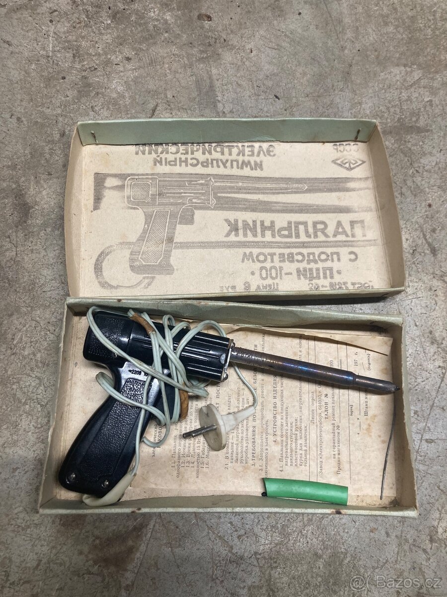 Stará pájka na cín - 2