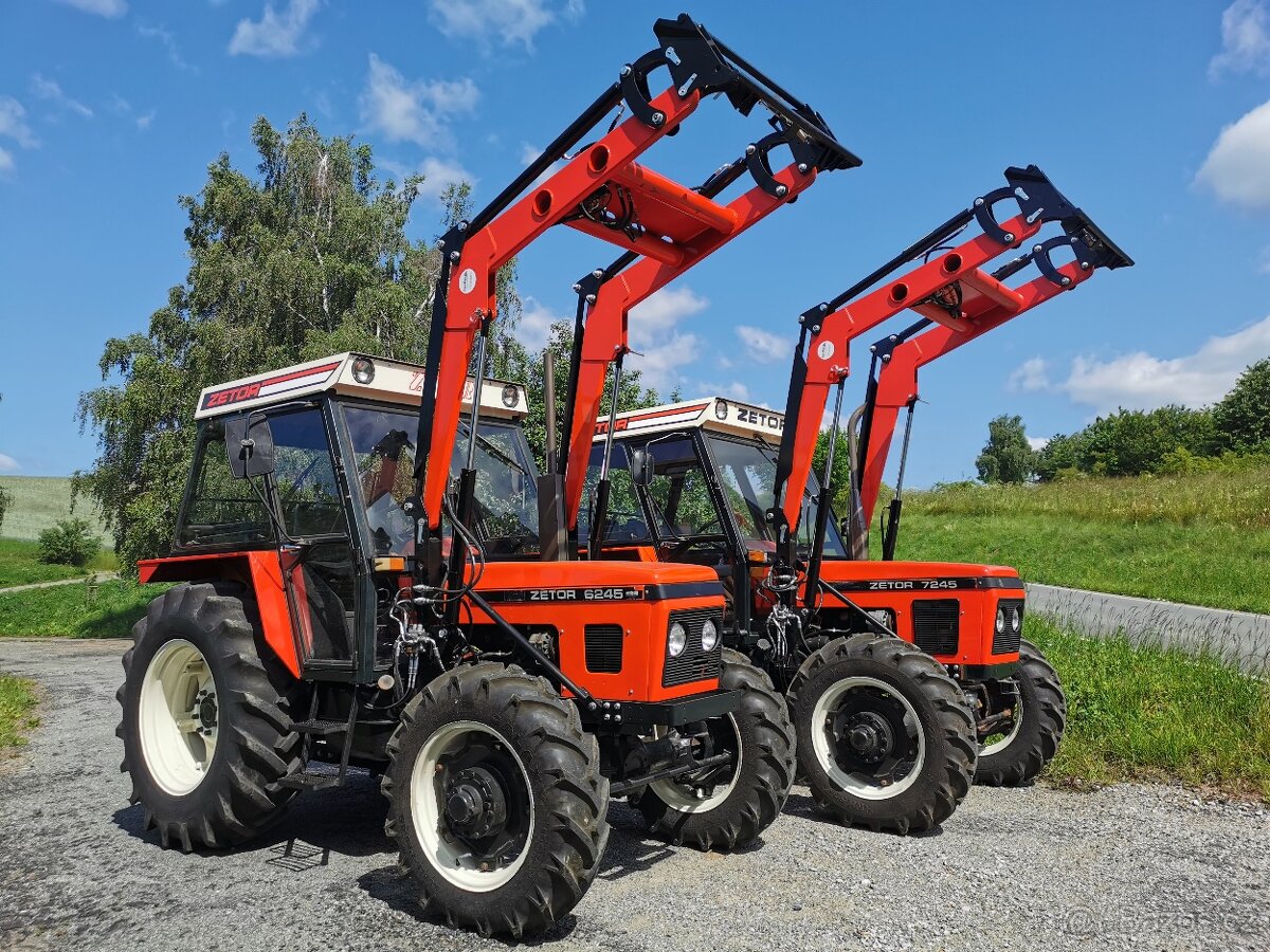 MONTÁŽE ČELNÍHO NAKLADAČE NA ZETOR, ZDARMA JOYSTICK A VIDLE - 2