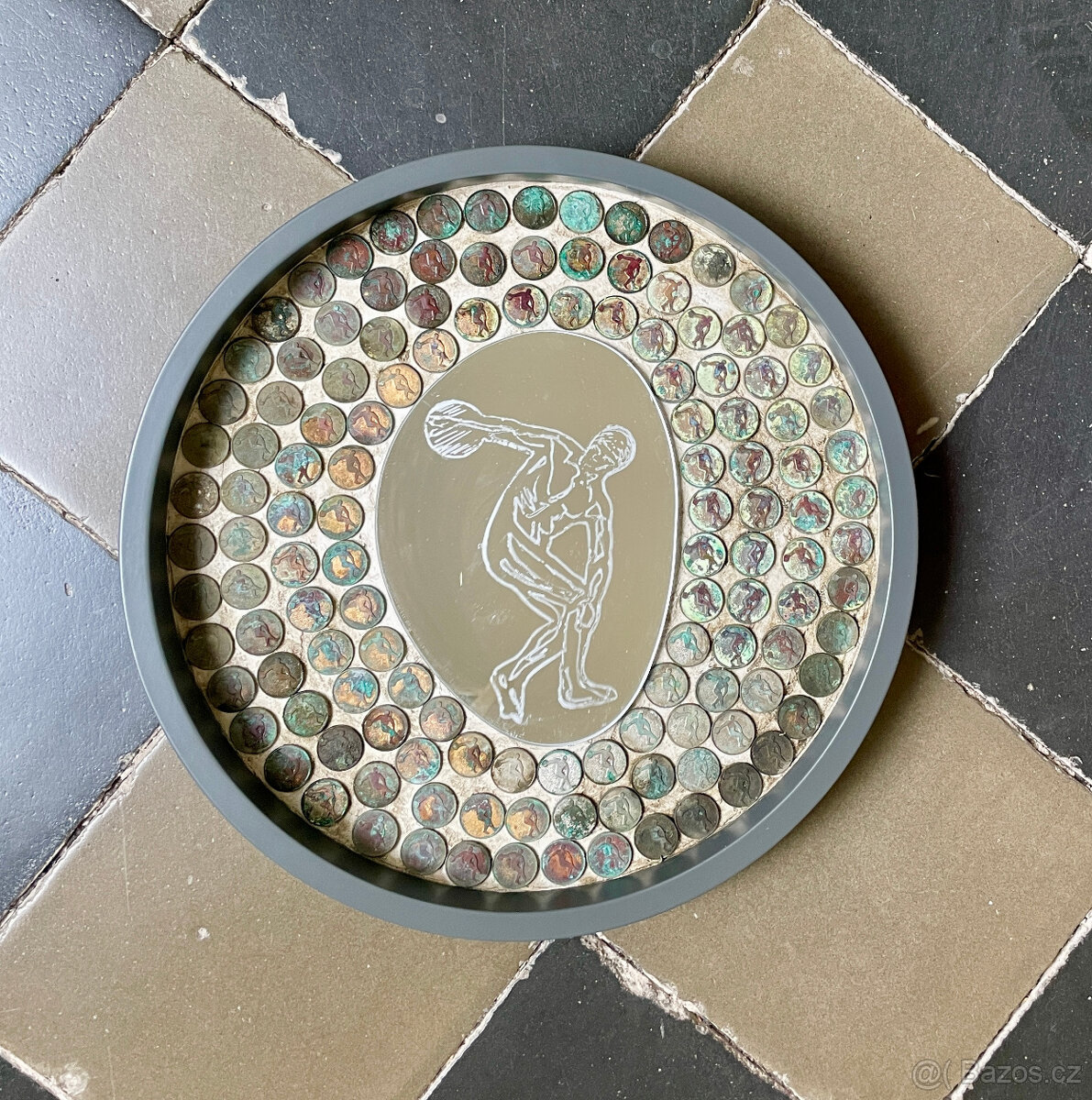 Mozaika - mince Diskobolos - 2