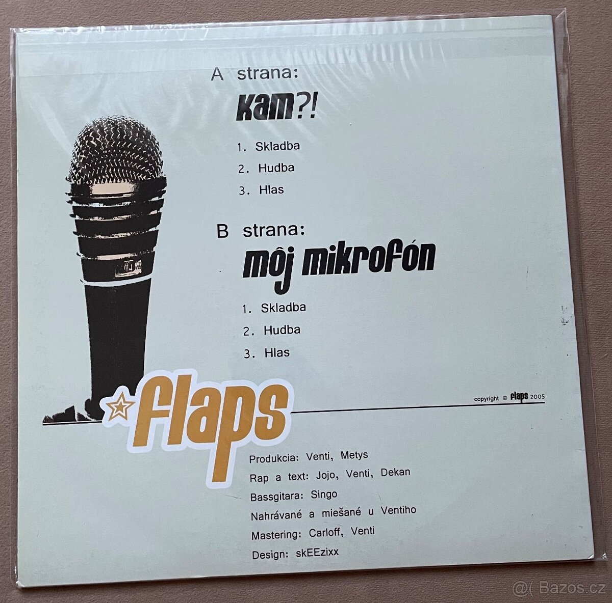 Vinyl Flaps - Kam? / Moj mikrofon 12” - 2
