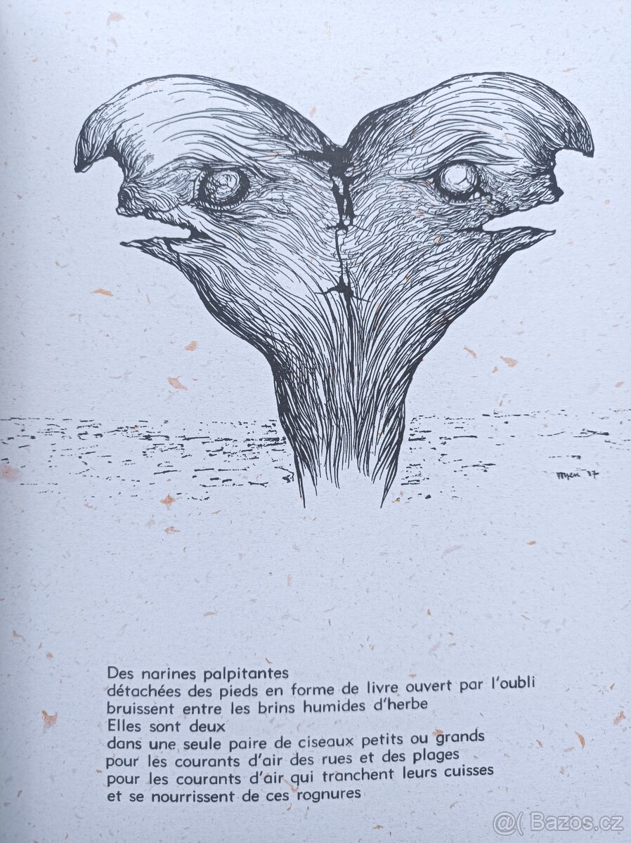 TOYEN - LES SPECTRES DU DÉSERT -PŘÍZRAKY POUŠTĚ - faksimile - 2